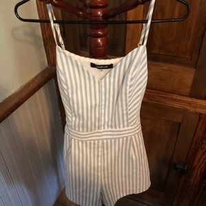 Stripped Romper